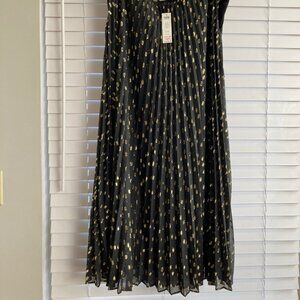 Chico's Maxi pleated skirt new
